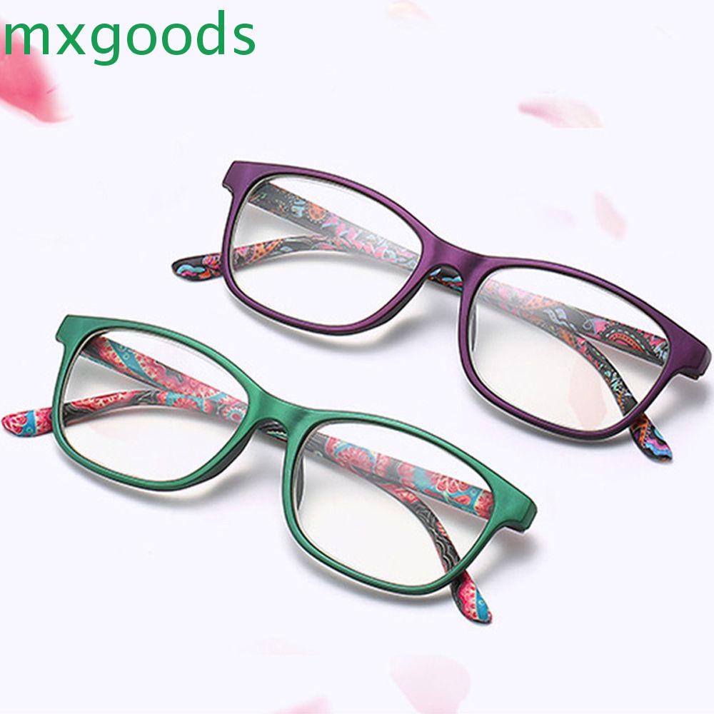 Kính Mát MXGOODS Gọng In Họa Tiết Độc Đáo Thời Trang Cho Nữ