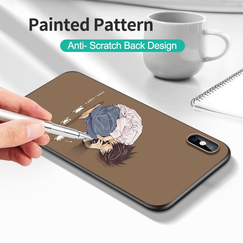 Ốp Điện Thoại Silicon Dẻo In Họa Tiết Hoạt Hình Death Note Cho Xiaomi POCO M4 X4 Pro 4G 5G GT