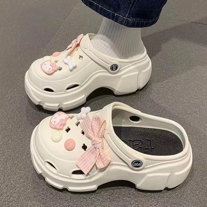 Dép đế cao Dép bánh mì Dép bánh mì Nữ Dép cross đế cao NEW AE5126