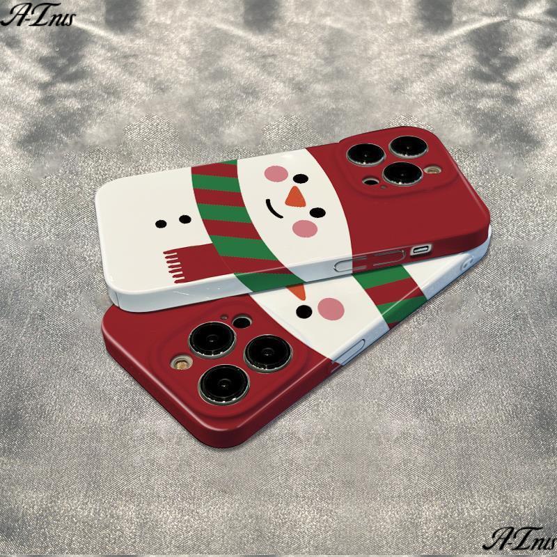 Ốp Điện Thoại Mềm Chống Sốc Phong Cách Giáng Sinh Cho Iphone 13 plus 78 11 126In max 14pro