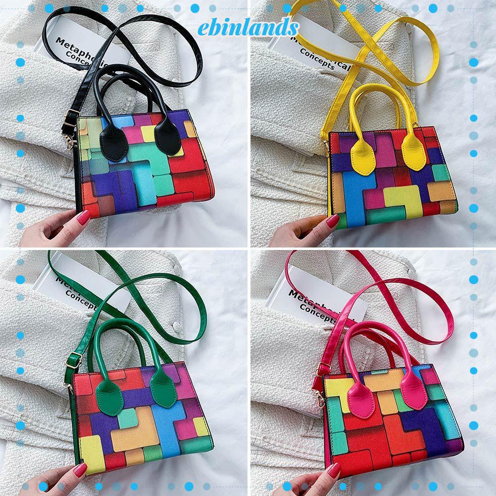 Túi Đeo Chéo Nhiều Màu Sắc Phong Cách Châu Âu Cho Nữ