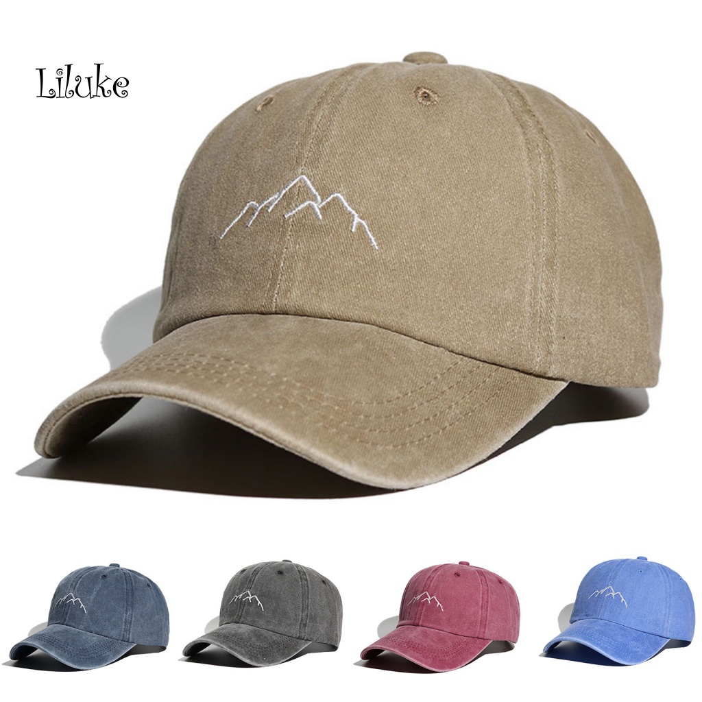 Mũ Lưỡi Trai Màu Trơn Thêu Chữ Thời Trang Cá Tính