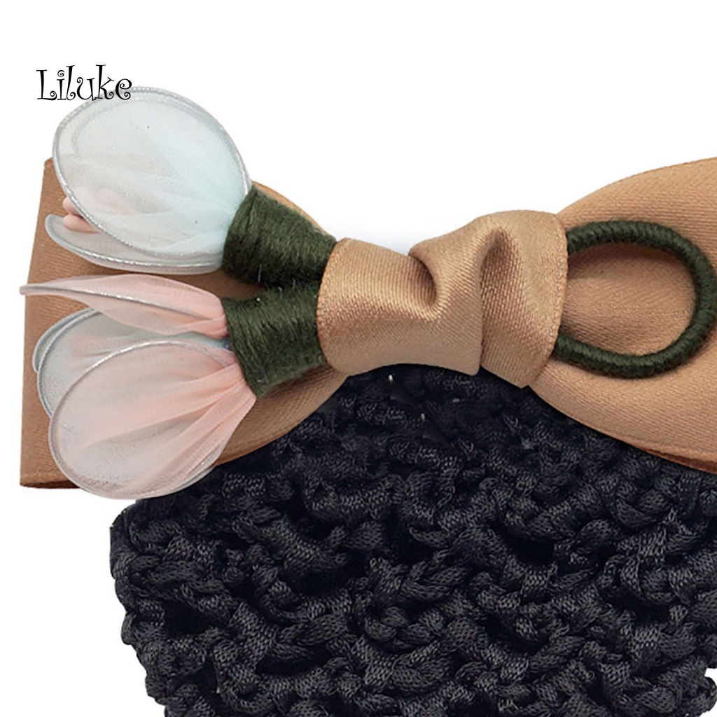 Dây Buộc Tóc Co Giãn Kiểu Dáng Đơn Giản Thanh Lịch Dành Cho Nữ