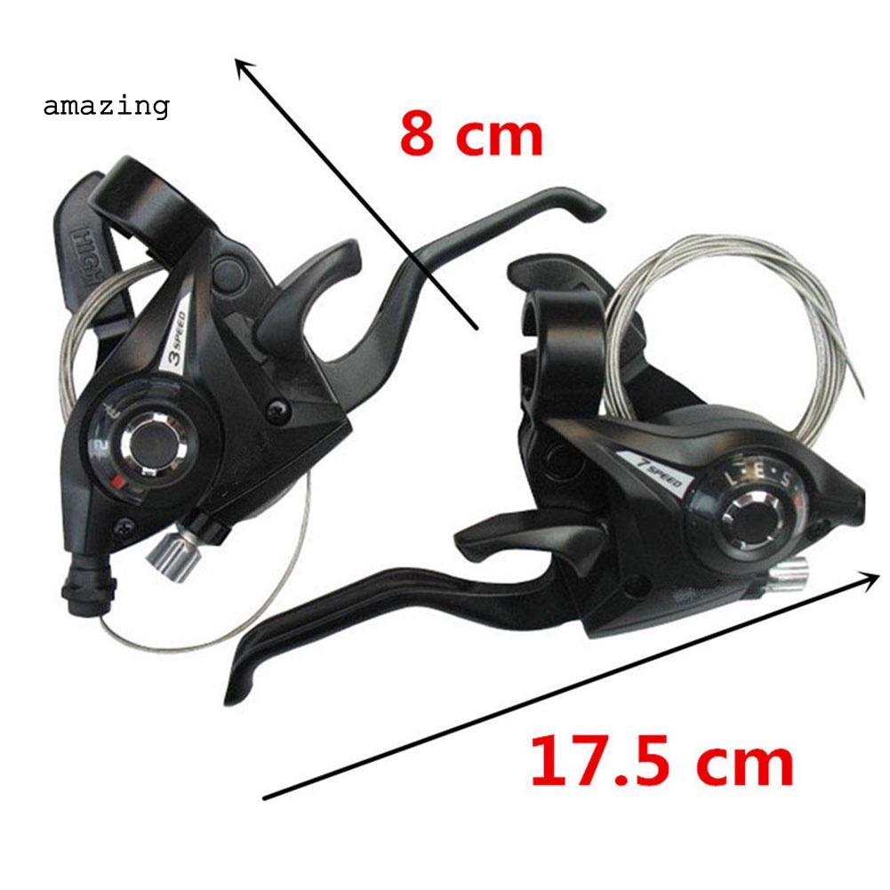 Bộ 2 Tay Thắng Trái Phải EF51-7 3x7 21 Tốc Độ Cho Xe Đạp MTB