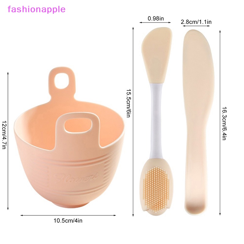 Bộ Dụng Cụ Tự Trộn Đắp Mặt Nạ 4 Trong 1 Tiện Lợi