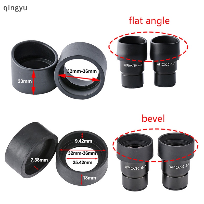 Bộ 2 Miếng Cao Su Bảo Vệ Mắt Kính Hiển Vi