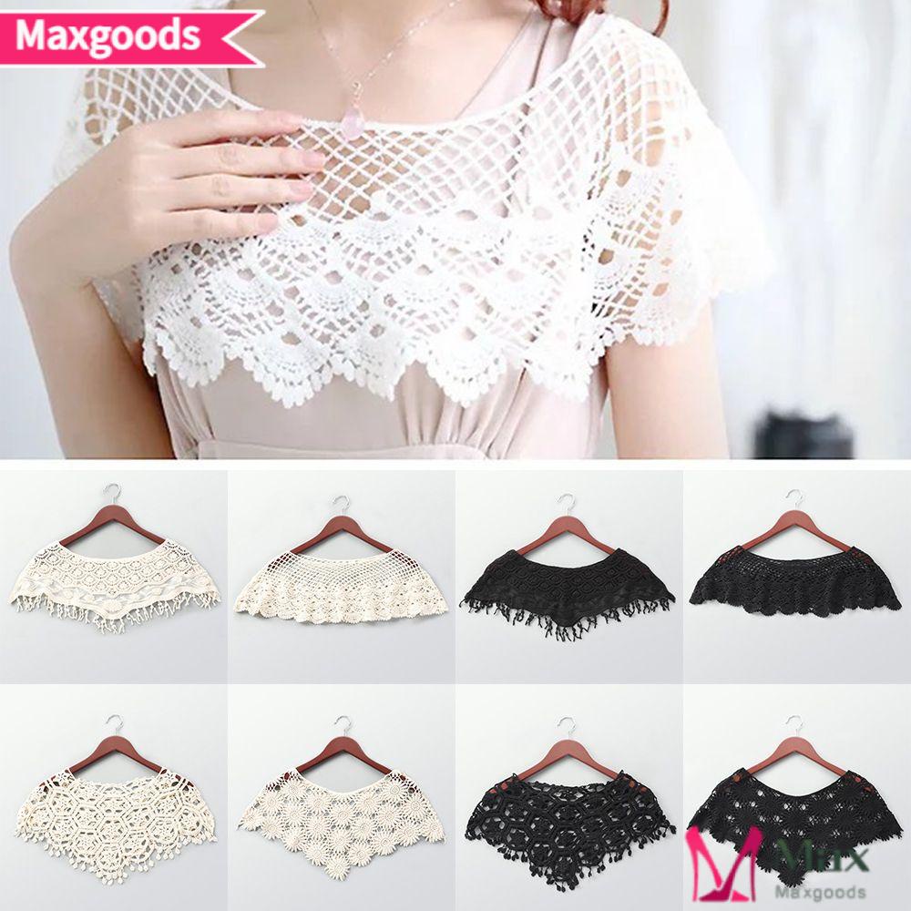 Áo Choàng Poncho Dệt Kim Phối Tua Rua Rỗng Kiểu Vintage