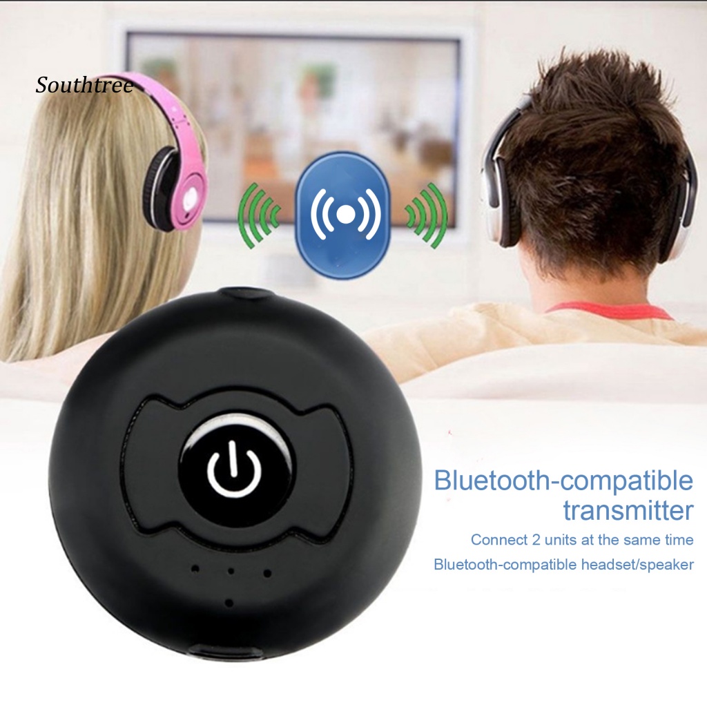 Thiết Bị Truyền Nhận Tín Hiệu Bluetooth 4.0 Hình Tròn Không Dây Cho Xe Hơi
