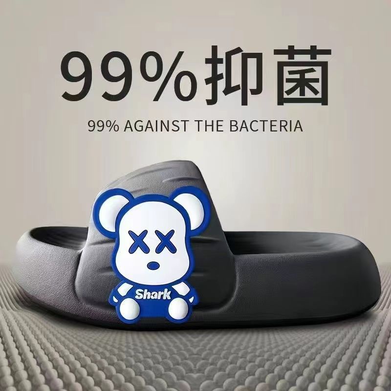 Dép Đi Trong Nhà Đế Dày Khử Mùi Chống Trượt Thiết Kế Hoạt Hình Thời Trang Cho Cặp Đôi