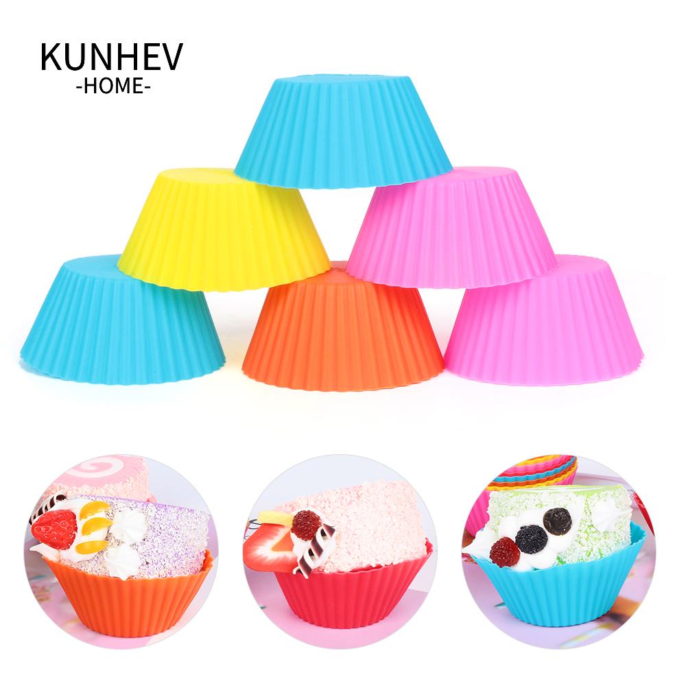 KUNHEV Khuôn Làm Bánh Bằng Silicone Tiện Dụng Cho Nhà Bếp