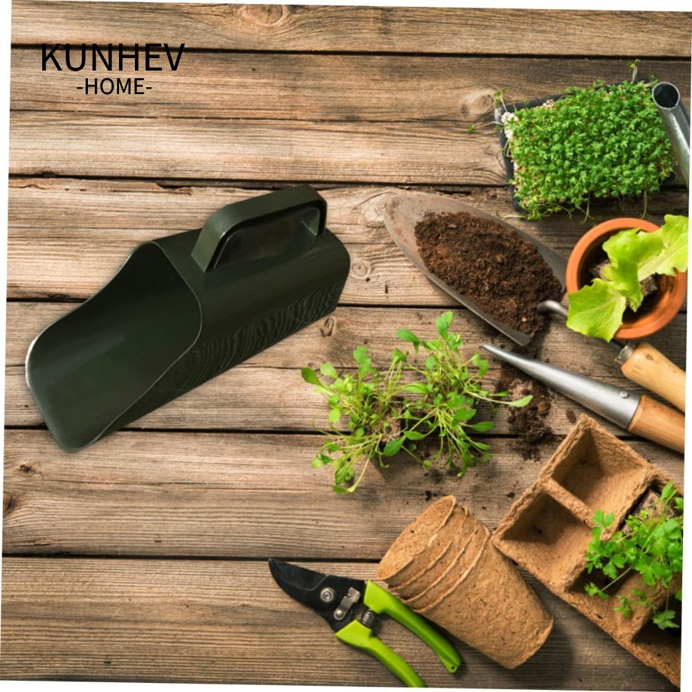 KUNHEV Xẻng Xúc Đất Làm Vườn Bằng Nhựa Đa Năng Diy