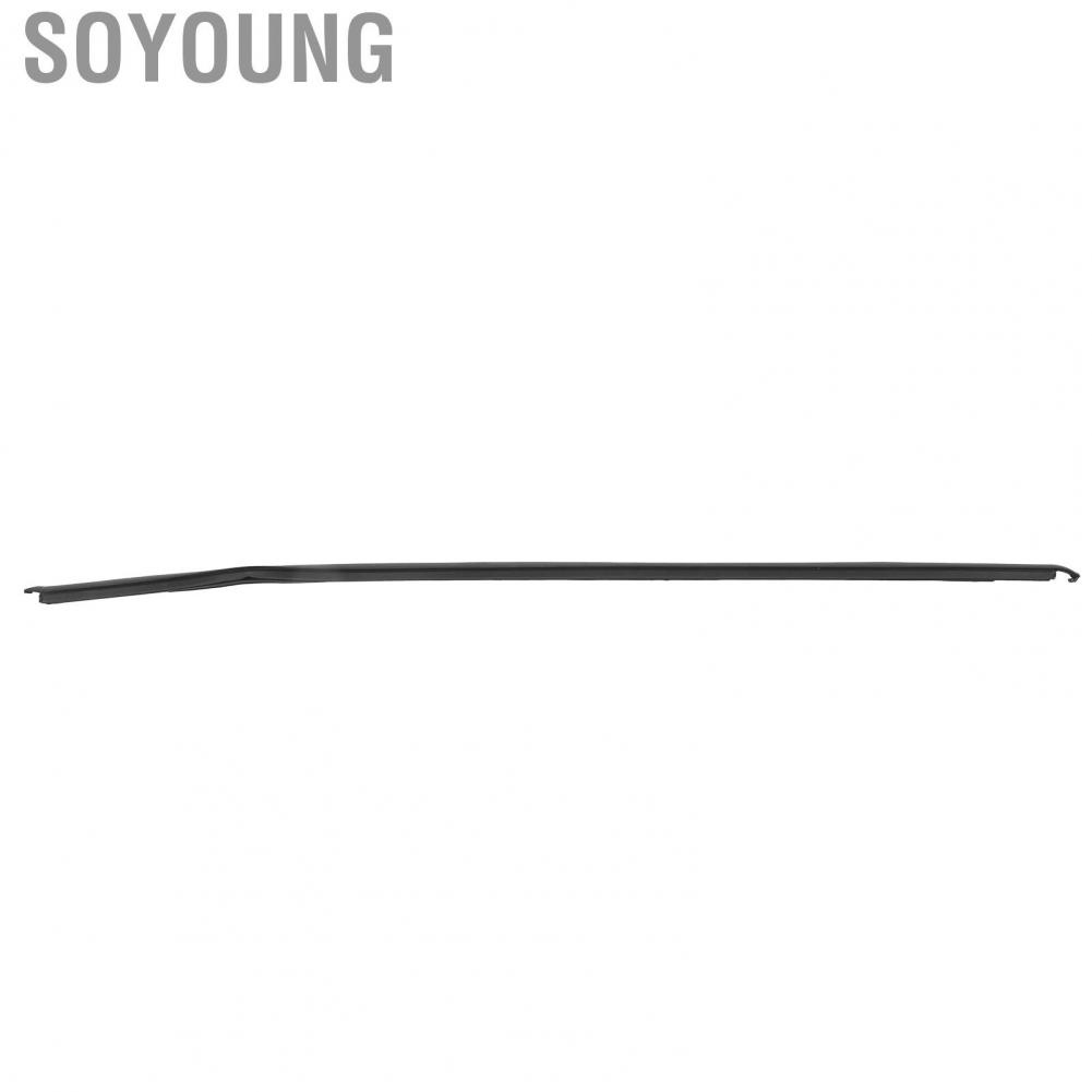 Soyoung Window Weather Strip  Rubber Front Left Door 51337060235 Window Glass Seals  Replacement for 3 Series E90 02/2004 09/2008 for Maintenance