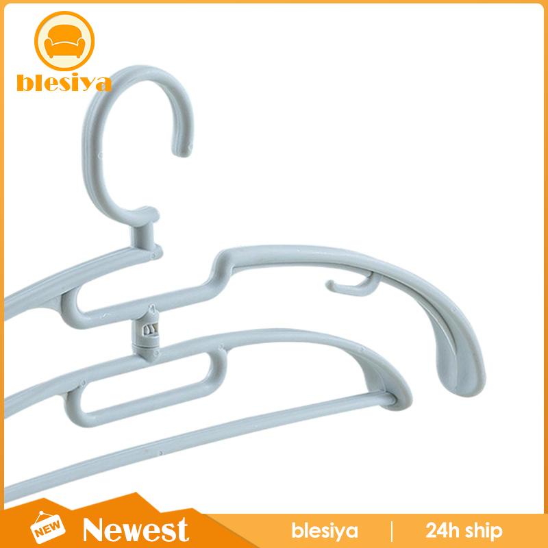 Bộ 6 Móc Treo Quần Áo PP Hai Tầng Tiết Kiệm Không Gian