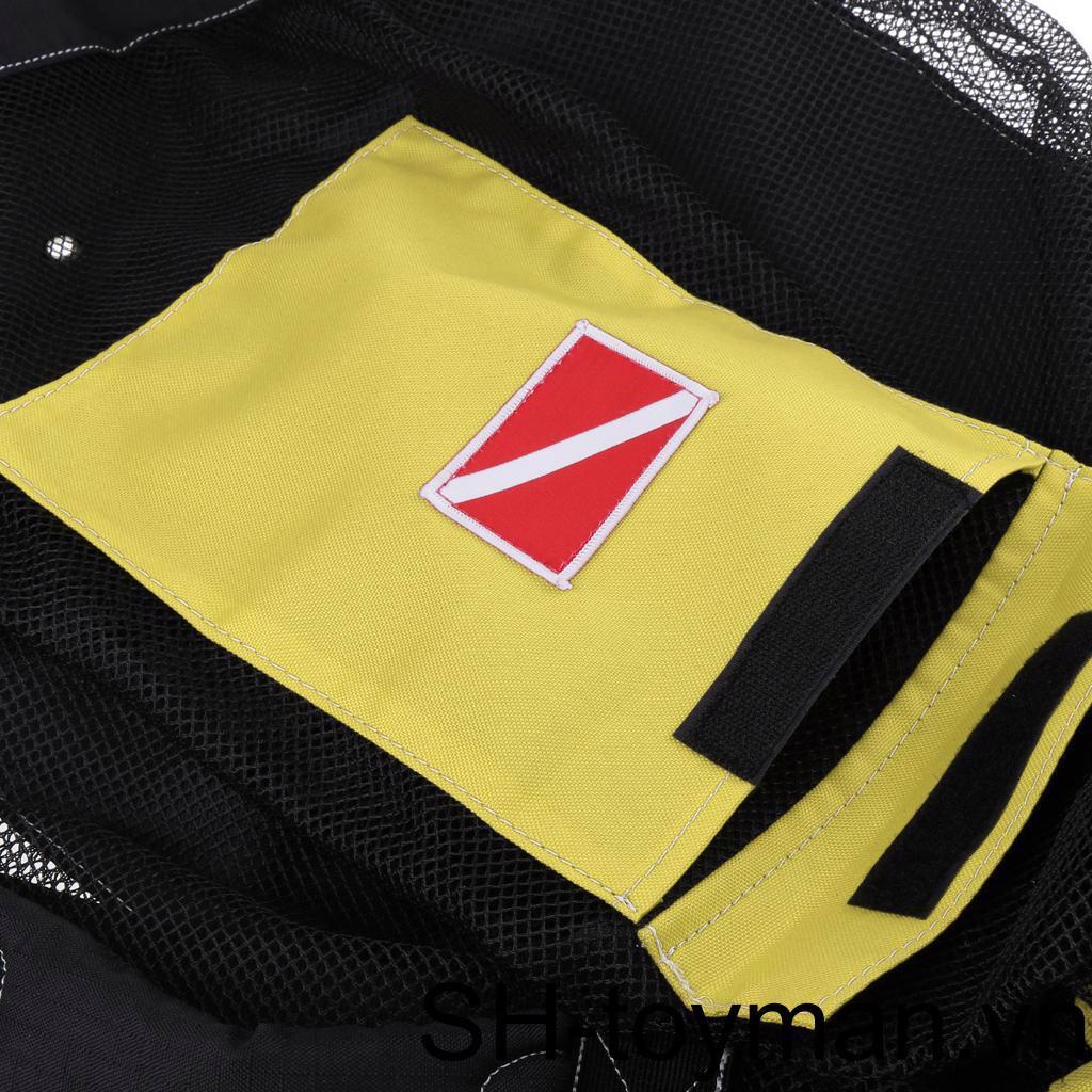 Túi Lưới Đựng Đồ Lặn Màu Đen Chất Lượng Cao Tiện Lợi Dễ Sử Dụng