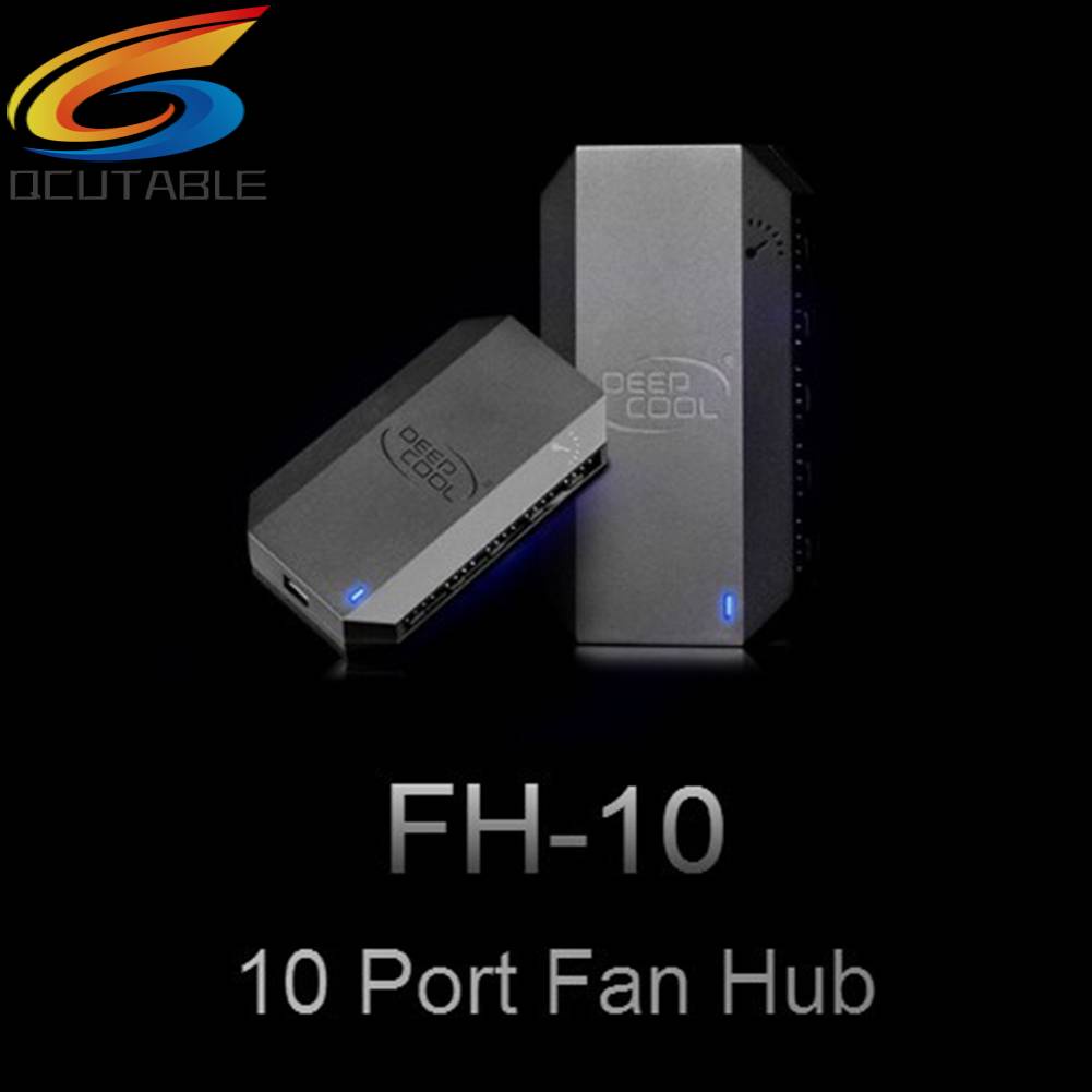 Bộ Chia 10 CổNg QuạT 3Pin / 4Pin PWM 12V SATA FH-10
