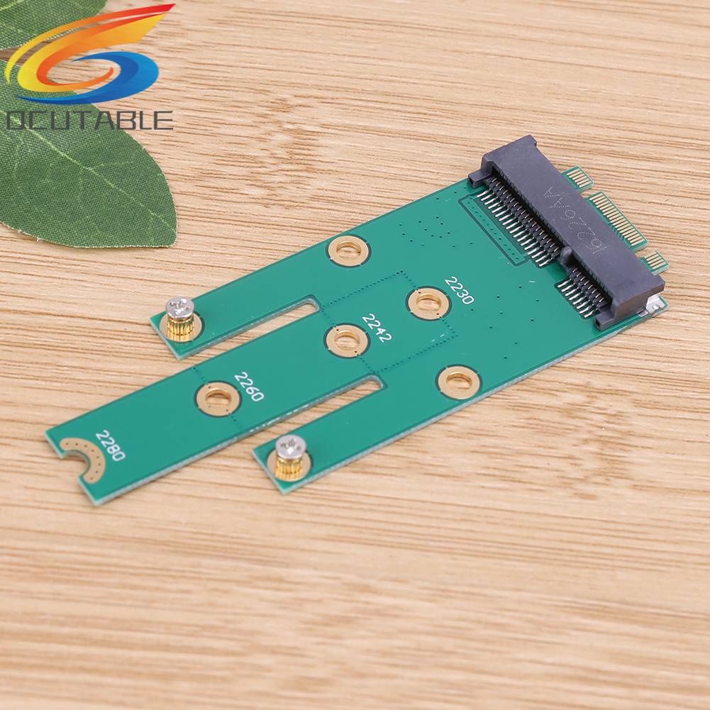 Thẻ Chuyển Đổi NGFF M.2 B + M Key Sang mSATA Mini PCI-E SATA 3.0 SSD