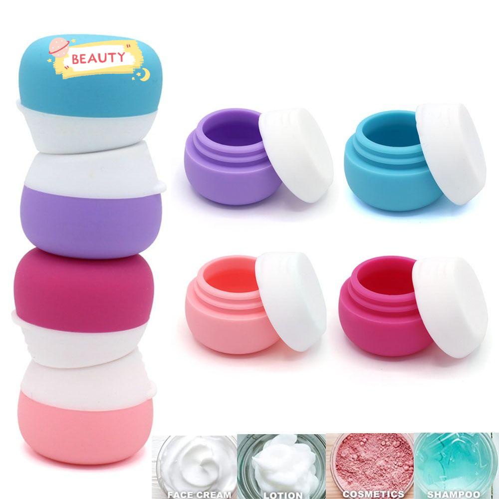 BEAUTY Hộp Đựng Kem Dưỡng Da Màu Sắc Xanh Dương Tiện Dụng Mang Đi Du Lịch