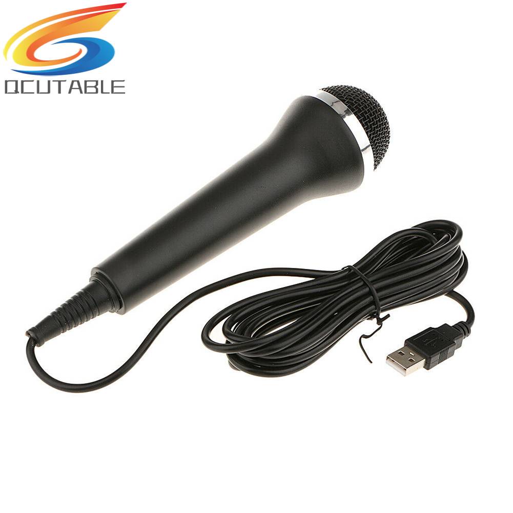 Mic Hát Karaoke Có Dây USB Cho PS 4 PS4 Switch Wii Xbox PC