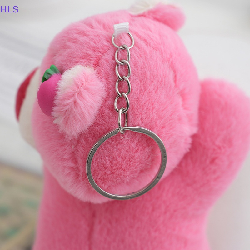 DISNEY Móc Khóa Hình Gấu Nhồi Bông Mềm Mại Đáng Yêu Cho Bé