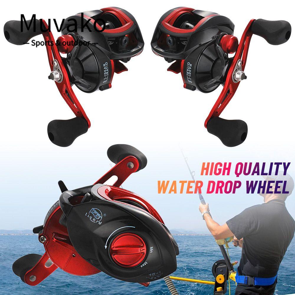 MUVAKO Máy Câu Cá Kim Loại 8: 1: 1 Chất Lượng Cao