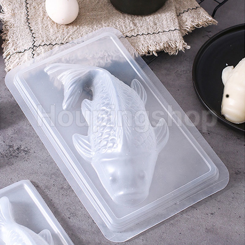 Khuôn Làm Bánh Hình Cá Koi 3D Độc Đáo