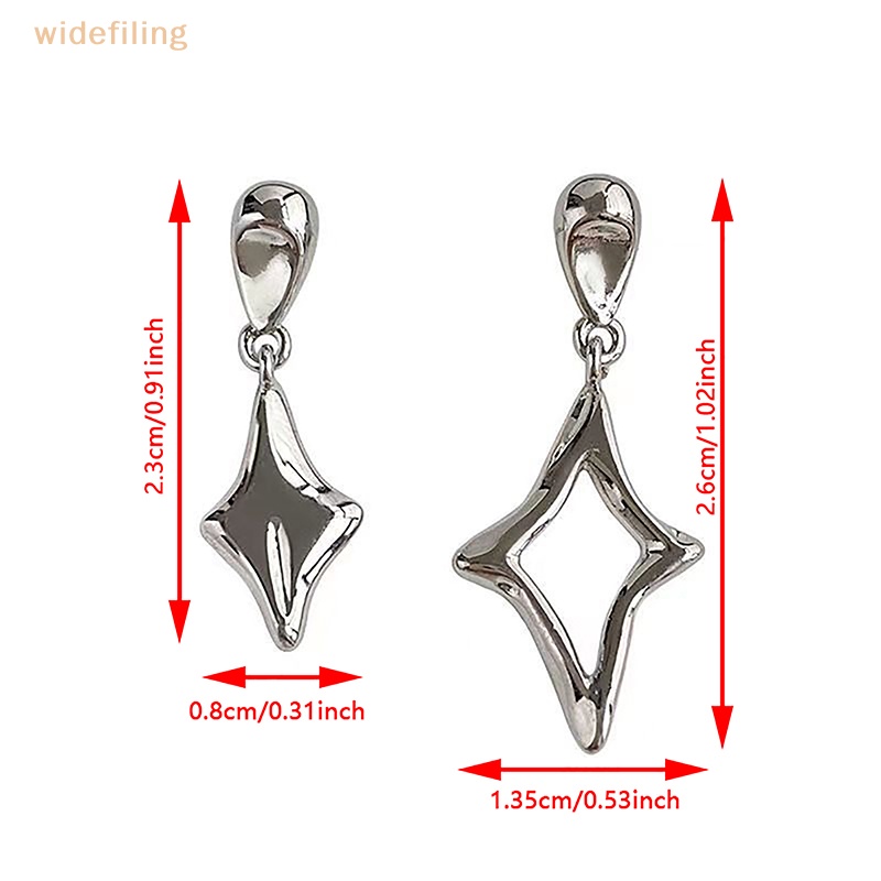 Bông Tai Bạc Hình Ngôi Sao Thời Trang Dành Cho Nữ