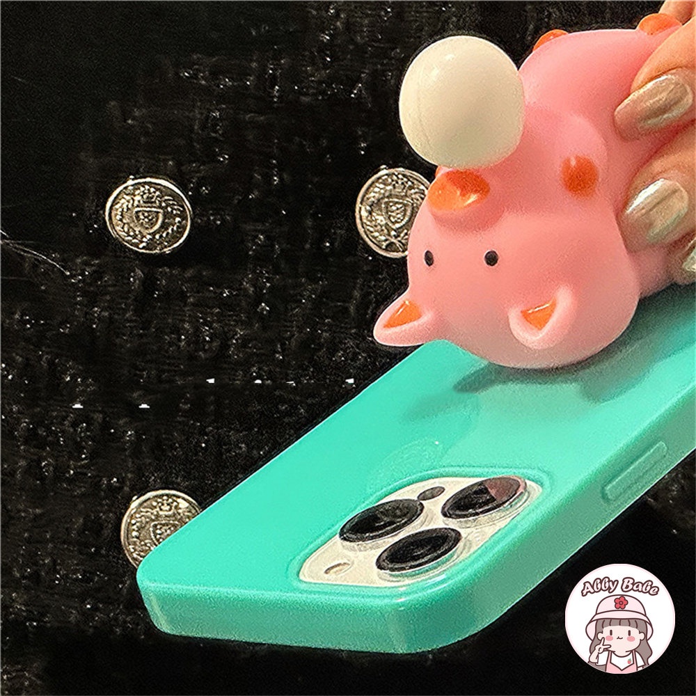 Ốp Điện Thoại TPU Mềm Bóng Trong Suốt Hình Đồ Ăn 3D Chống Va Đập Cho IPhone 14 Pro Max 11