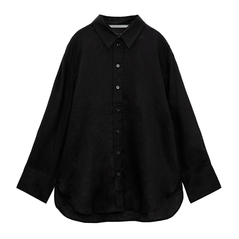 Zara Áo Sơ Mi Tay Dài Chống Nắng Màu Trắng Thời Trang Mùa Hè Cho Nữ2731058