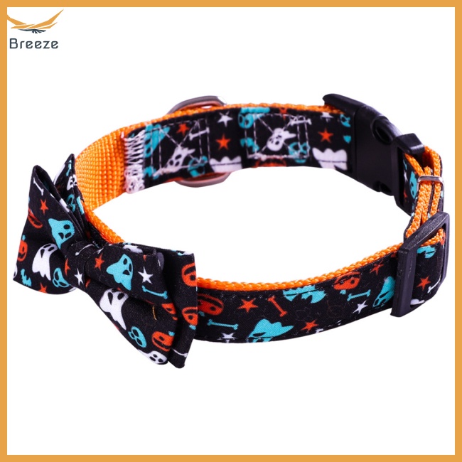 Vòng Cổ Phong Cách Halloween Có Thể Điều Chỉnh Dành Cho Thú Cưng