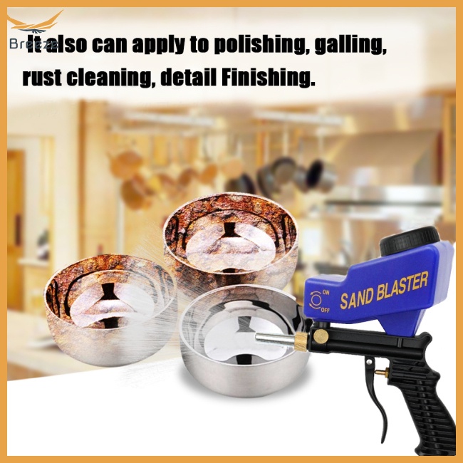 1 Máy Thổi Cát Cầm Tay Bằng ABS Chống Gỉ Sét