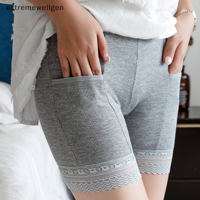 [Cực Tốt] Quần Short 3 / 4 Bằng cotton Mỏng Lưng Cao Ôm Dáng Có Túi Hàng Mới Mùa Hè 200 Cà Vạt Có size Lớn Thoáng Khí Cho Nữ