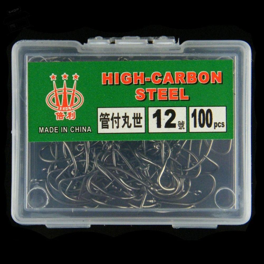 AUGUSTINA Móc Câu Cá Bằng Thép Carbon Chất Lượng Cao