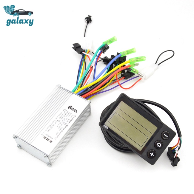 Galaxy Bộ Điều Khiển Không Chổi Than Màn Hình Lcd 250-350w 24-48v Chuyên Dụng Cho Xe Đạp Leo Nú