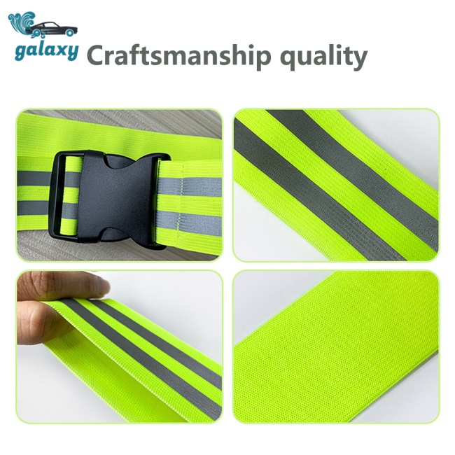 Galaxy Set 2 Vòng Đeo Tay Phản Quang Độ Co Giãn Cao An Toàn Cho Hoạt Động Ngoài Trời