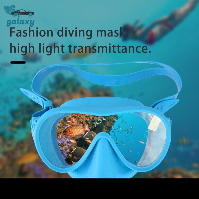 Galaxy Mặt Nạ Lặn Bằng Silicon Chống Sương Mù Trọng Lượng Nhẹ Có Thể Gấp Gọn