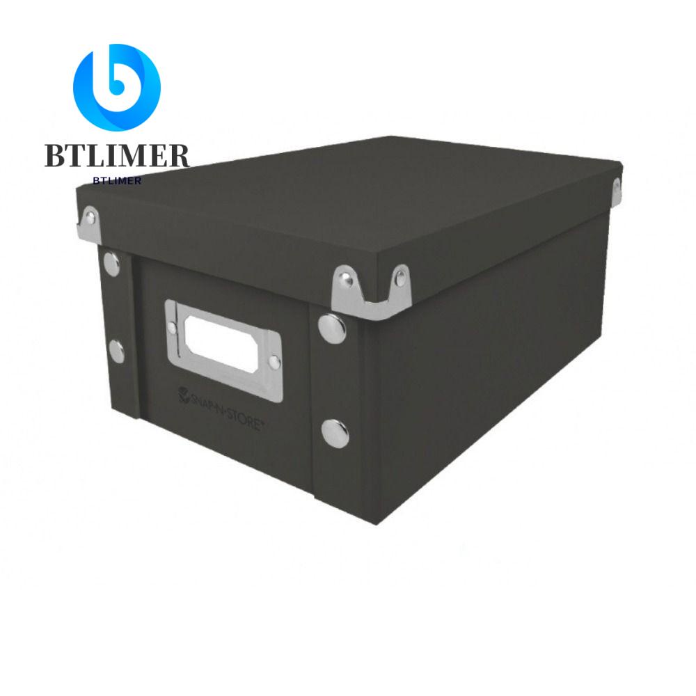 Hộp Đựng Thẻ Ghi Chú 3x5 Inch Màu Đen Tiện Dụng Dụng Cụ Sắp Xếp Vật Dụng Trong Nhà Bằng Chất Liệu Bền Cho Nhà Ở