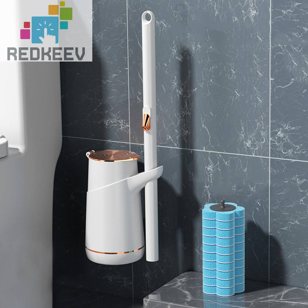 Bộ Bàn Chải Cọ Bồn Cầu Dùng Một Lần Tiện Dụng