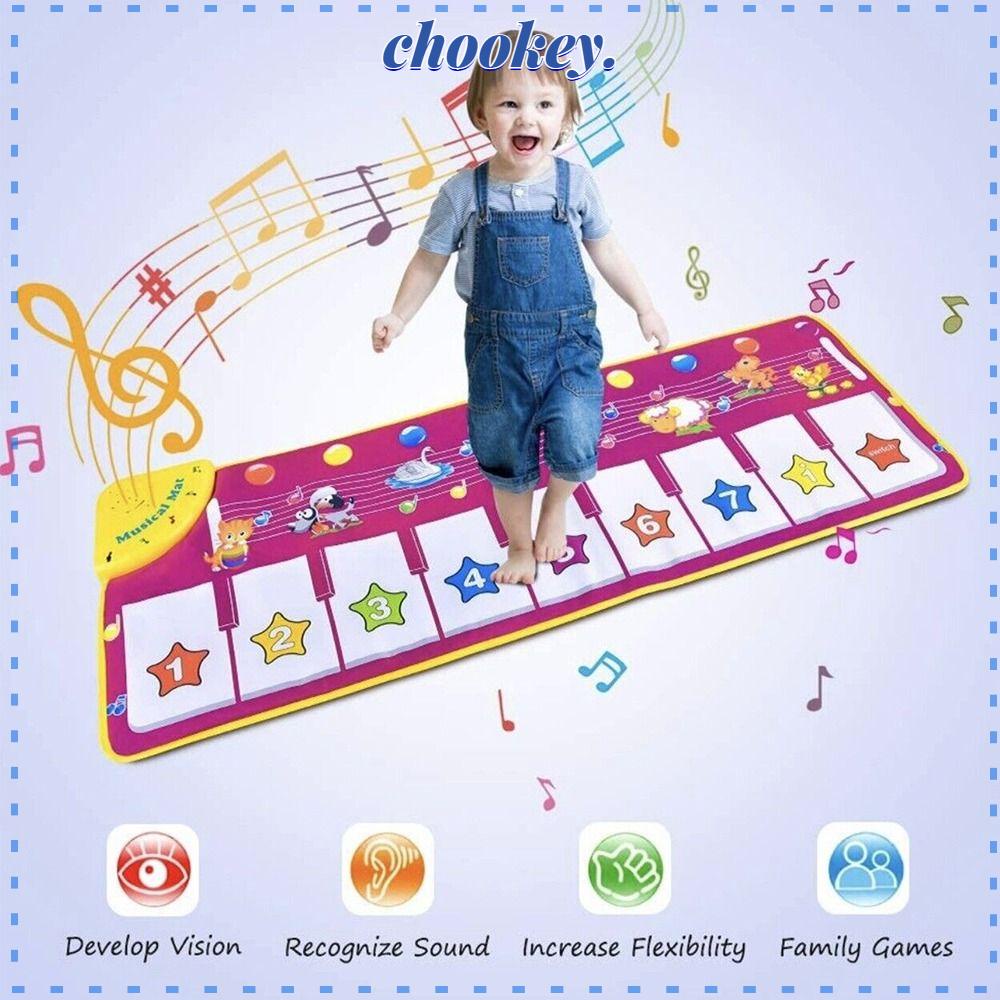 CHOOKEY Thảm Nhảy Piano Vui Nhộn Cho Bé Từ 2 Tuổi