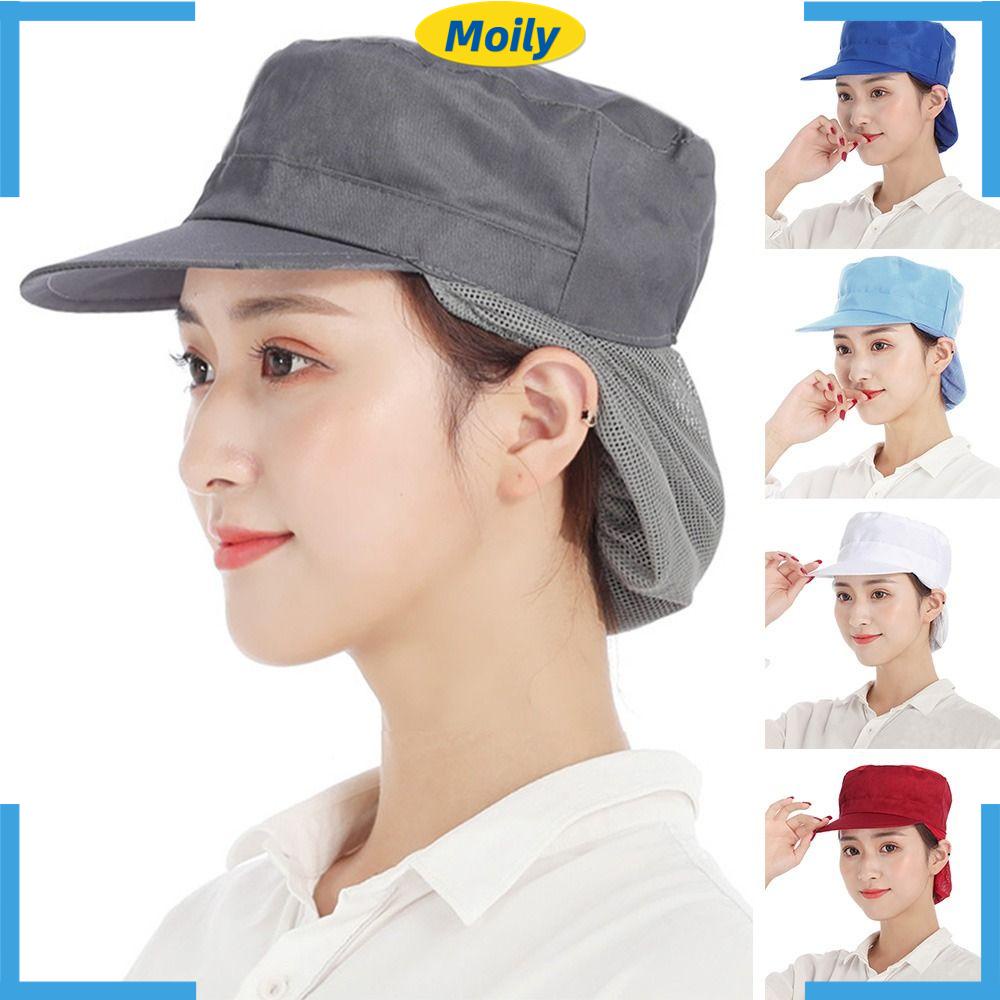 MOILYVN Mũ Đầu Bếp Chống Bụi Thoáng Khí Cao Cấp Tiện Lợi Dễ Sử Dụng
