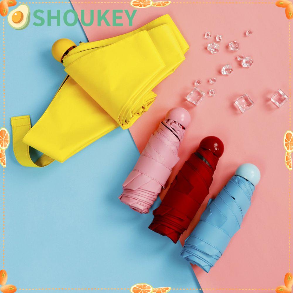 SHOUKEY Dù Mini Bỏ Túi Chống Tia UV Chống Thấm Nước Chống Gió Tiện Dụng Cho Nữ