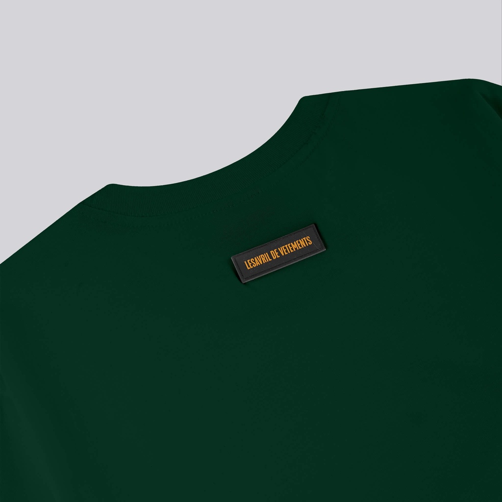 Áo thun Lesavril de Vetements SDLB - Dark Green