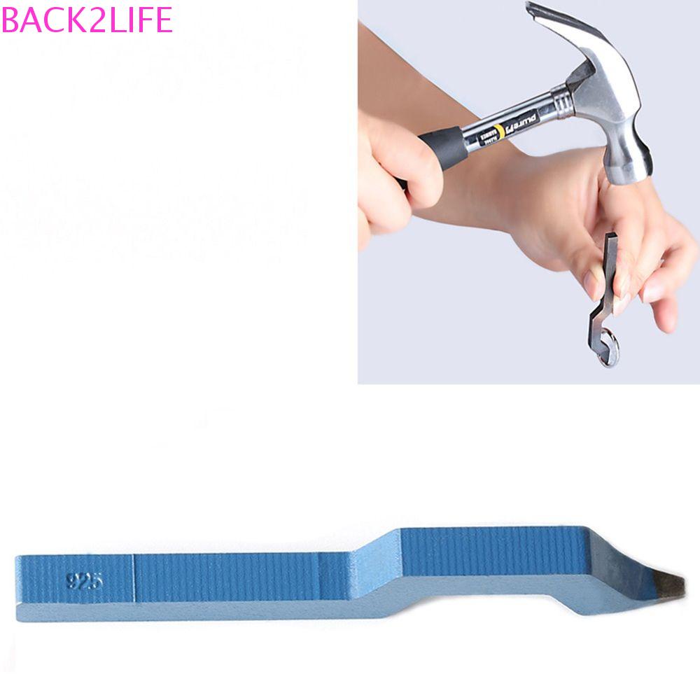 BACK2LIFE Khuôn Làm Nhẫn Thời Trang Bằng Thép Mạ Bạc 925 925