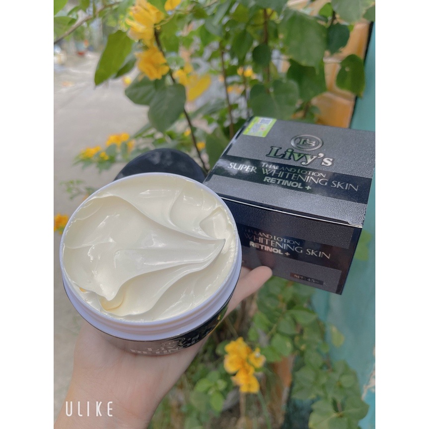 Kem body Livy's Retinol hộp đen