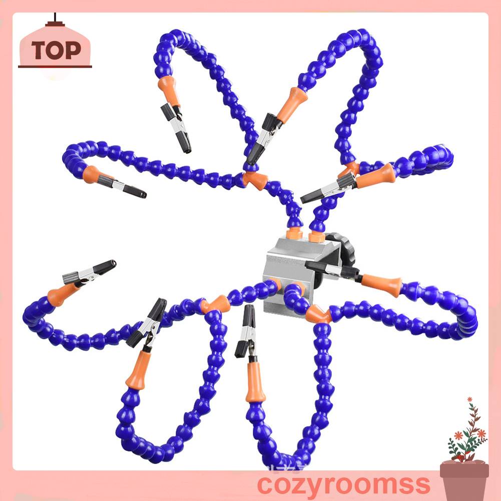 Phụ Kiện Hỗ Trợ Hàn Cầm Tay Linh Hoạt 8 Cánh Tay Cho PCB