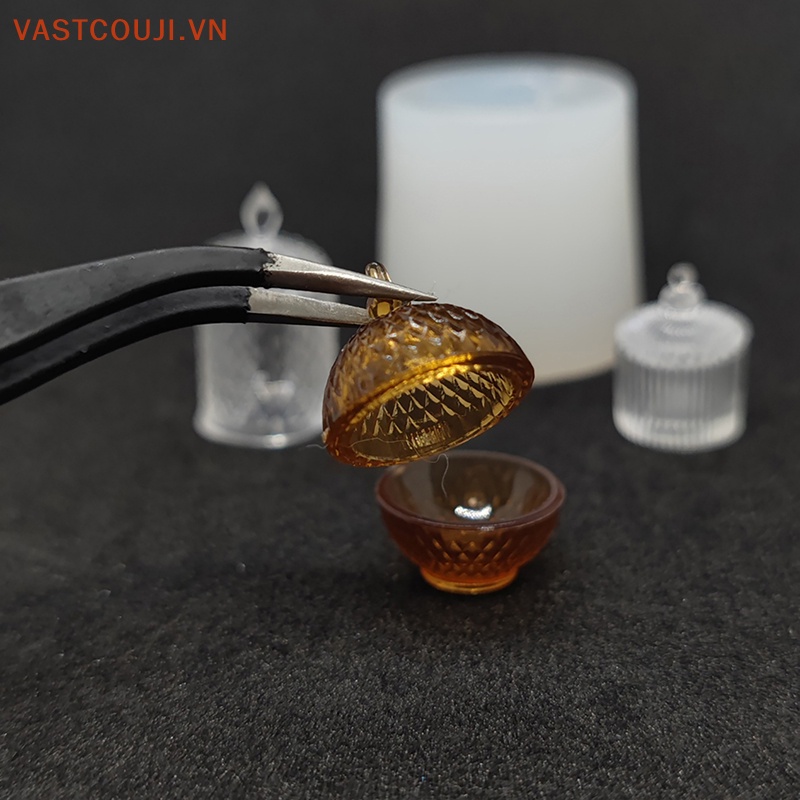 Mô Hình Hũ Kẹo / Thức Ăn Mini Bằng Silicon Độc Đáo Trang Trí Nhà Búp Bê