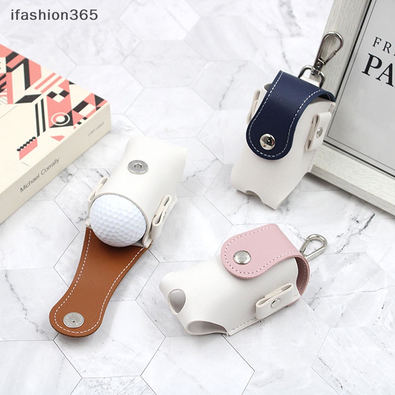 Túi Đựng Bóng golf mini Bằng Da PU Đeo Thắt Lưng ifashion365