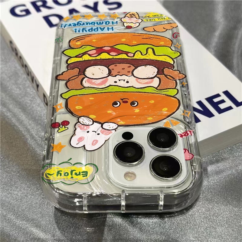 Ốp Điện Thoại Mềm Trong Suốt In Hình Thỏ Bánh Quy Cho Iphone 14Promax 1312 / 11 7 / 8plus xr / XSUG