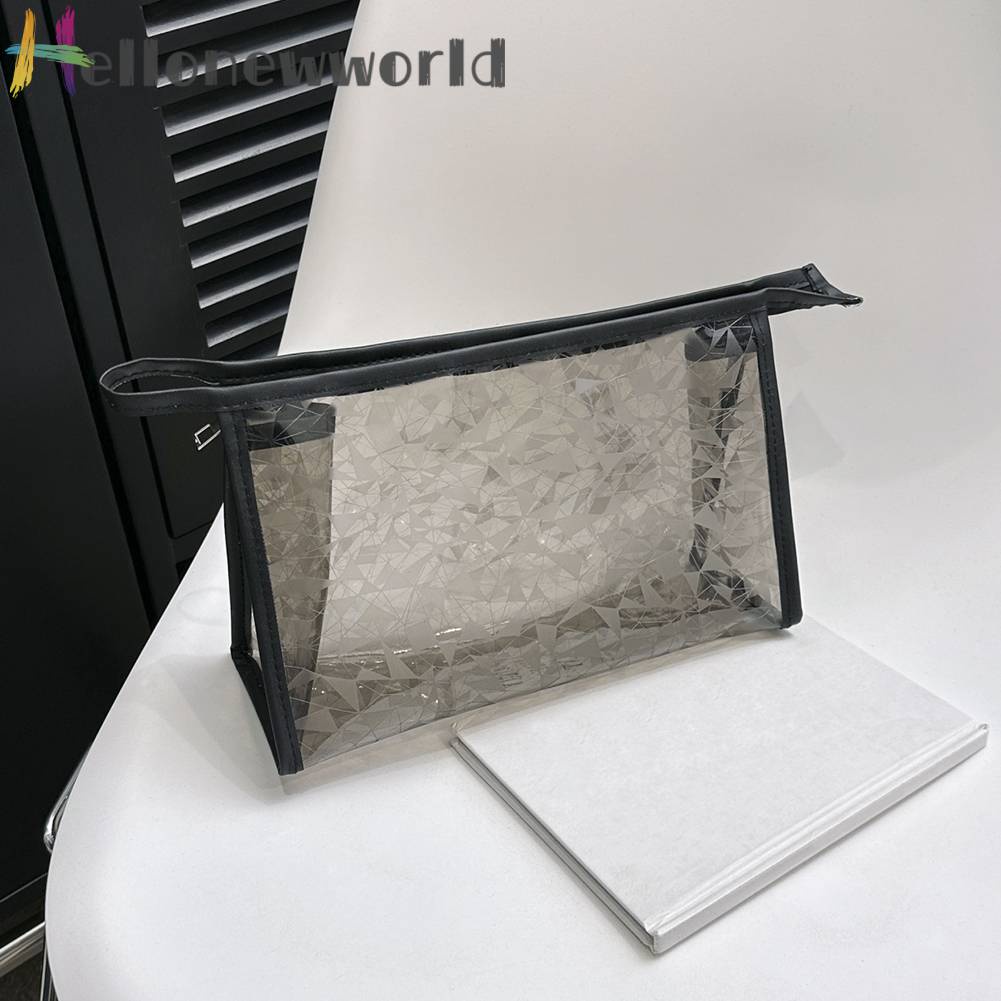 Túi Đựng Tiền Xu Bằng PVC Trong Suốt Sức Chứa Lớn Tiện Dụng