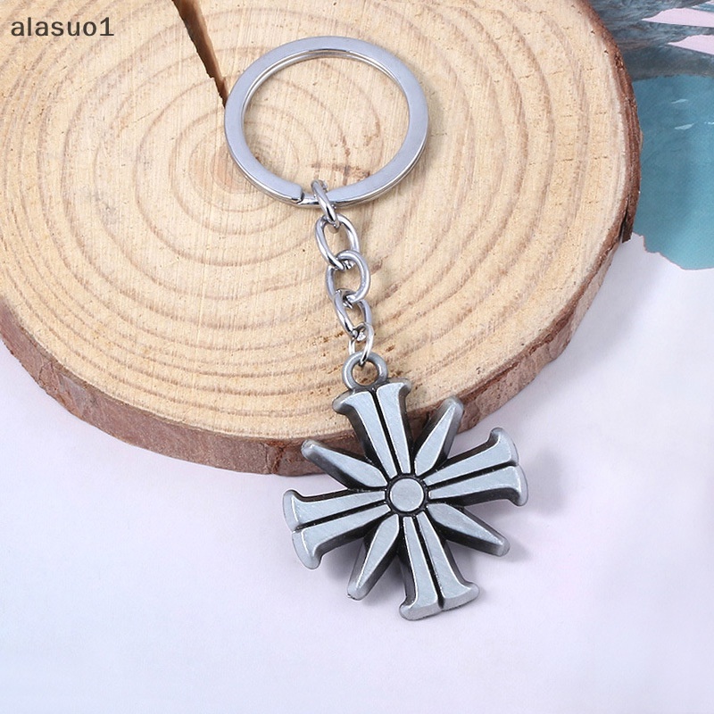 [Alasuo] Vòng Cổ Choker 5 Mặt Mẫu Logo Game Far Cry 4 Eden 'S Gate Frcry 5 Cult Cho Nam