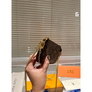 Túi Đeo Chéo MINI POCHETTE Thời Trang Cho Nữ (Kèm Hộp)